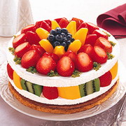 漂亮的水果蛋糕